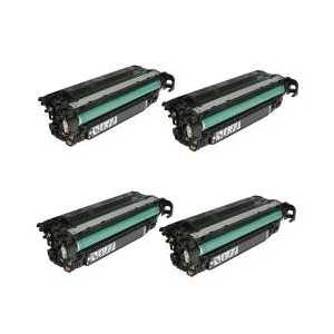 Compatible HP 649X toner cartridges, High Yield, 4 pack