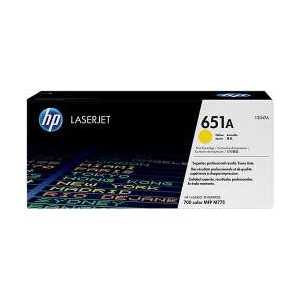 Original HP 651A Yellow toner cartridge, CE342A, 16000 pages