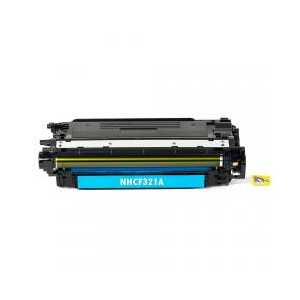 Compatible HP 653A Cyan toner cartridge, CF321A, 16500 pages