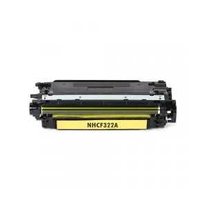 Compatible HP 653A Yellow toner cartridge, CF322A, 16500 pages