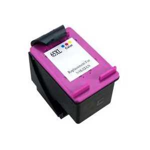 Remanufactured HP 65XL Tri-color ink cartridge, High Yield, N9K03AN