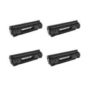 Compatible HP 83X toner cartridges, High Yield, CF283X, 4 pack