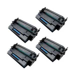 Compatible HP 87X toner cartridges, High Yield, CF287X, 4 pack