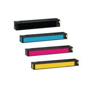 Remanufactured HP 990A ink cartridges, 4 pack