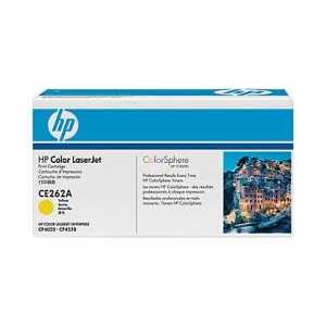 Original HP 648A Yellow toner cartridge, CE262A, 11000 pages