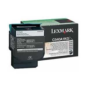 Original Lexmark C540A1KG Black toner cartridge, 1000 pages