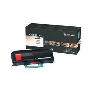 Original Lexmark E460X21A Black toner cartridge, Extra High Yield, 15000 pages