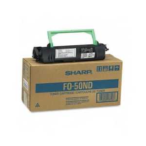 Original Sharp FO-50ND Black toner cartridge, 6000 pages