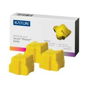 Xerox compatible 108R00607 Yellow solid ink for Phaser 8400 - 3 sticks