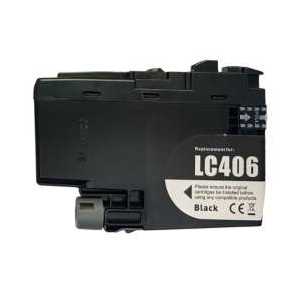 Compatible Brother LC406BK Black ink cartridge