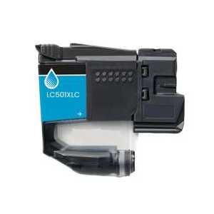 Compatible Brother LC501XLC Cyan ink cartridge - High Yield