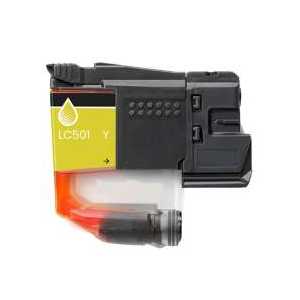 Compatible Brother LC501Y Yellow ink cartridge