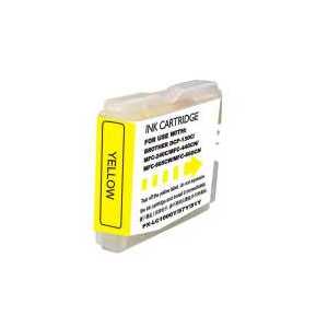 Compatible Brother LC51Y Yellow ink cartridge