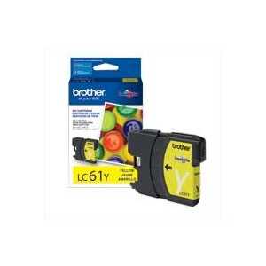 Original Brother LC61Y Yellow ink cartridge