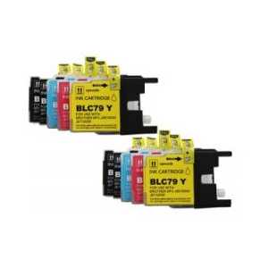 Compatible Brother LC79 ink cartridges, High Yield, 10 pack