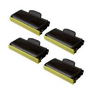 Compatible Brother TN460 toner cartridges, High Yield, 4 pack