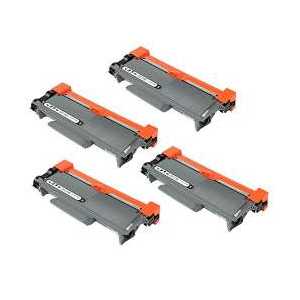 Compatible Brother TN660 toner cartridges, High Yield, 4 pack
