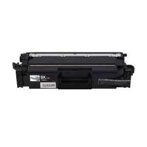 Compatible Brother TN810BK Black toner cartridge, High Yield, 9000 pages