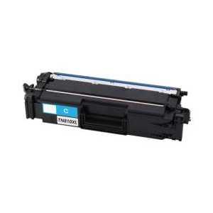 Compatible Brother TN810XLC Cyan toner cartridge, High Yield, 9000 pages