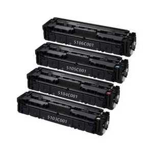 Compatible Canon 067H toner cartridges - High Yield - 4-pack