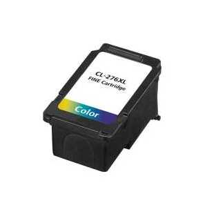 Remanufactured Canon CL-276XL Color ink cartridge, High Yield