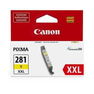 Original Canon CLI-281Y XXL Yellow ink cartridge, 1982C001
