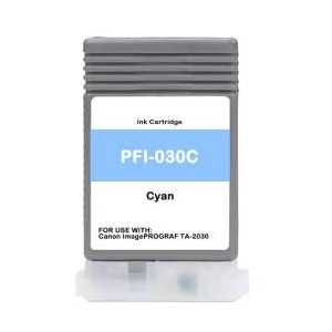 Compatible Canon PFI-030C Cyan ink cartridge