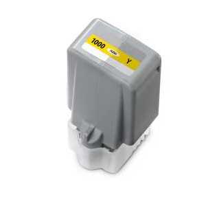 Compatible Canon PFI-1000Y Yellow ink cartridge