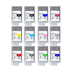 Compatible Canon PFI-106 ink cartridges, 12 pack