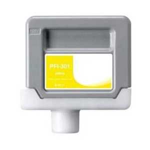 Compatible Canon PFI-301Y Yellow ink cartridge