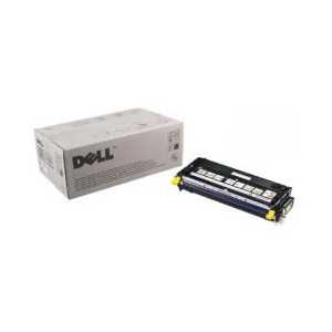 Original Dell 3130 Yellow toner cartridge, High Yield, 330-1204, H515C, 9000 pages