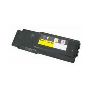 Compatible Dell C3760, C3765 Yellow toner cartridge, High Yield, 331-8430, MD8G4, 9000 pages