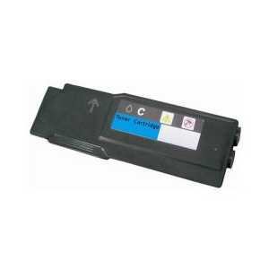Compatible Dell C3760, C3765 Cyan toner cartridge, High Yield, 331-8432, 1M4KP, 9000 pages