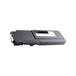 Compatible Dell S384X Series Yellow toner cartridge, High Yield, YC7M7, 593-BCBD, 9000 pages