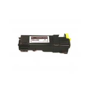 Compatible Dell 2130, 2135 Yellow toner cartridge, High Yield, 330-1438, 330-1391, T108C, 2500 pages