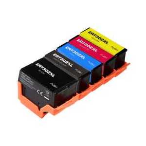 Remanufactured Epson 302XL ink cartridges, 5 pack
