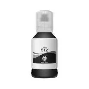 Compatible Epson 512 Black ink bottle, T512020-S