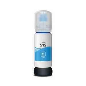 Compatible Epson 512 Cyan ink bottle, T512220-S