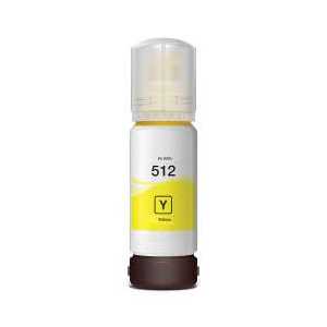 Compatible Epson 512 Yellow ink bottle, T512420-S
