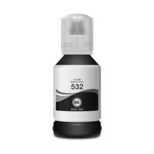Compatible Epson 532 Black ink bottle, T532120-S