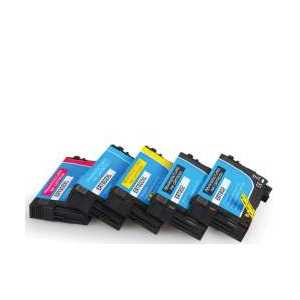 Remanufactured Epson 802 ink cartridges, 5 pack