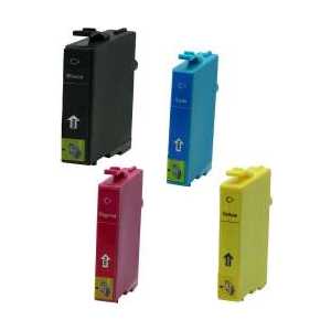 Premium Remanufactured Epson 802XL ink cartridges - High Capacity - USA Made - 4 pack