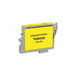 Remanufactured Epson 60 Yellow ink cartridge, T060420