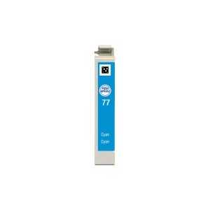 Remanufactured Epson 77 Cyan ink cartridge, High Capacity, T077220