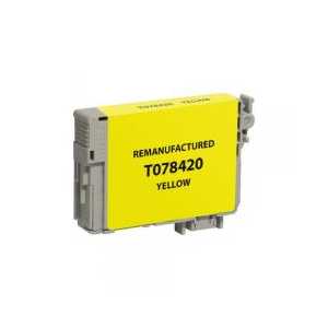 Remanufactured Epson 78 Yellow ink cartridge, T078420