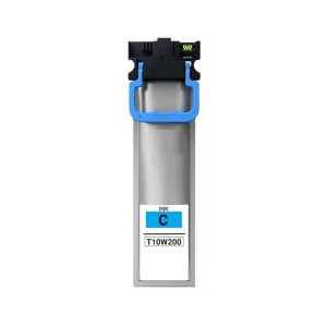 Remanufactured Epson T10W Cyan ink cartridge, T10W200 - High Capacity