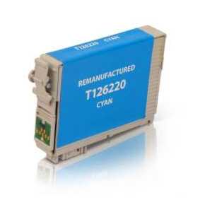 Remanufactured Epson 126 Cyan ink cartridge, High Capacity, T126220