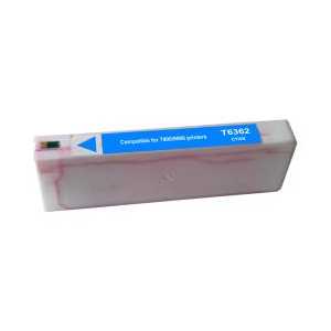Remanufactured Epson T636200 Cyan ink cartridge