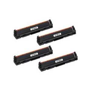 Compatible HP 202X toner cartridges, High Yield, 4 pack