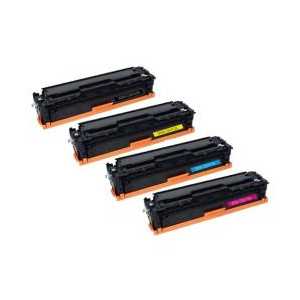 Compatible HP 305A toner cartridges, 4 pack